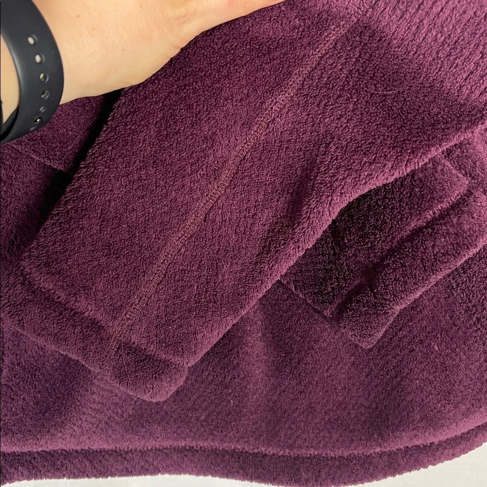Patagonia Dark Plum Women's Re-Tool Snap T Pullover - Picture 4 of 9
